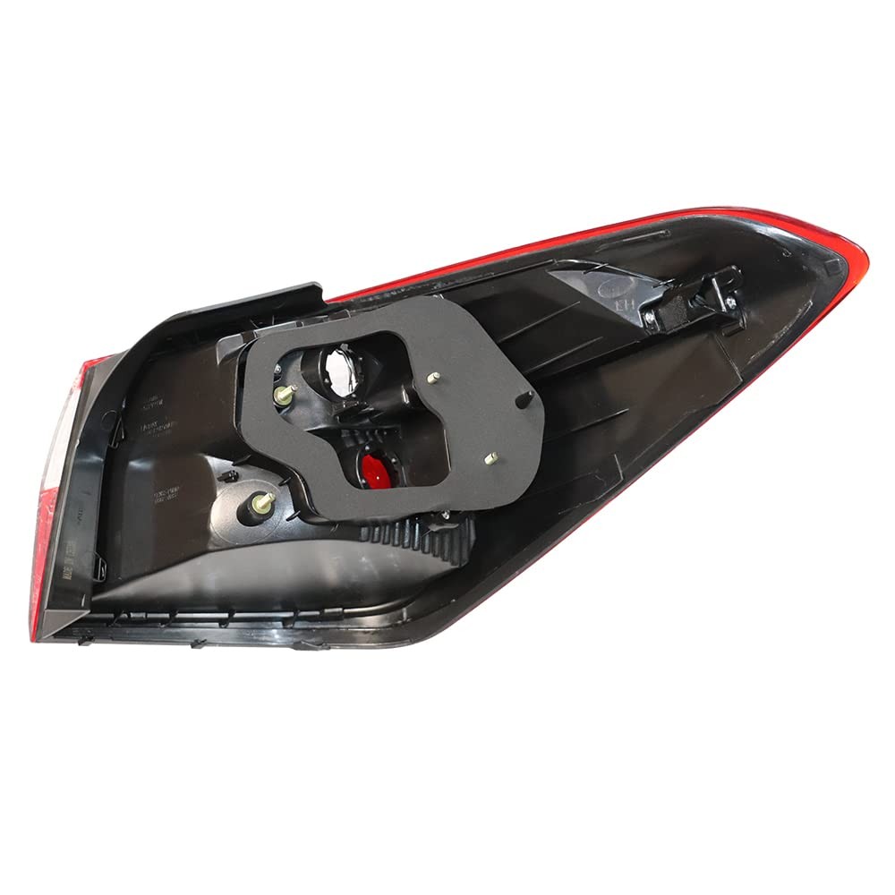 Outer Tail Light Assembly Kia Forte 2014-2016 Left Driver Halogen