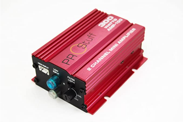 Prostuff AMP-100 300 Watt 2CH Mini Amplifier for Car and Motorcycle