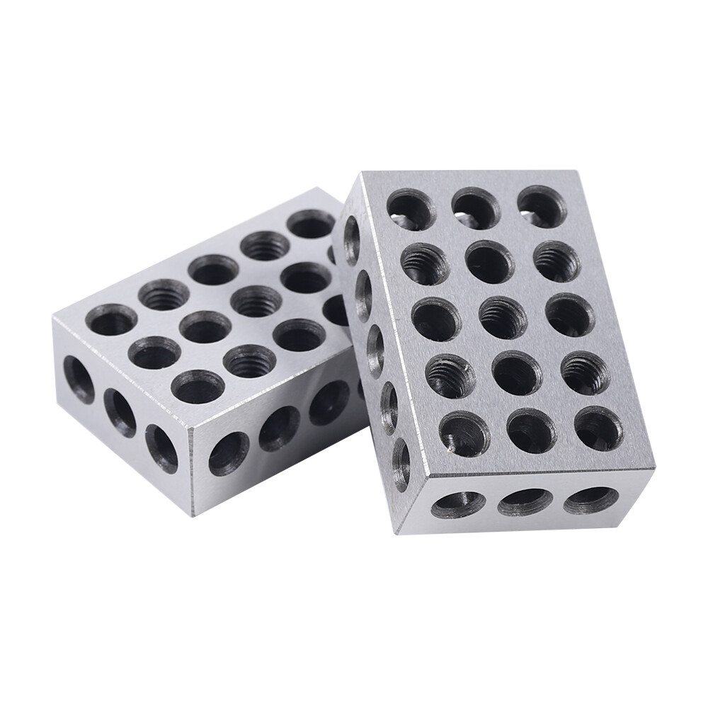 5 Matched 1-2-3 Blocks Set Pairs Blocks, Precision 23 Hole Matched Block