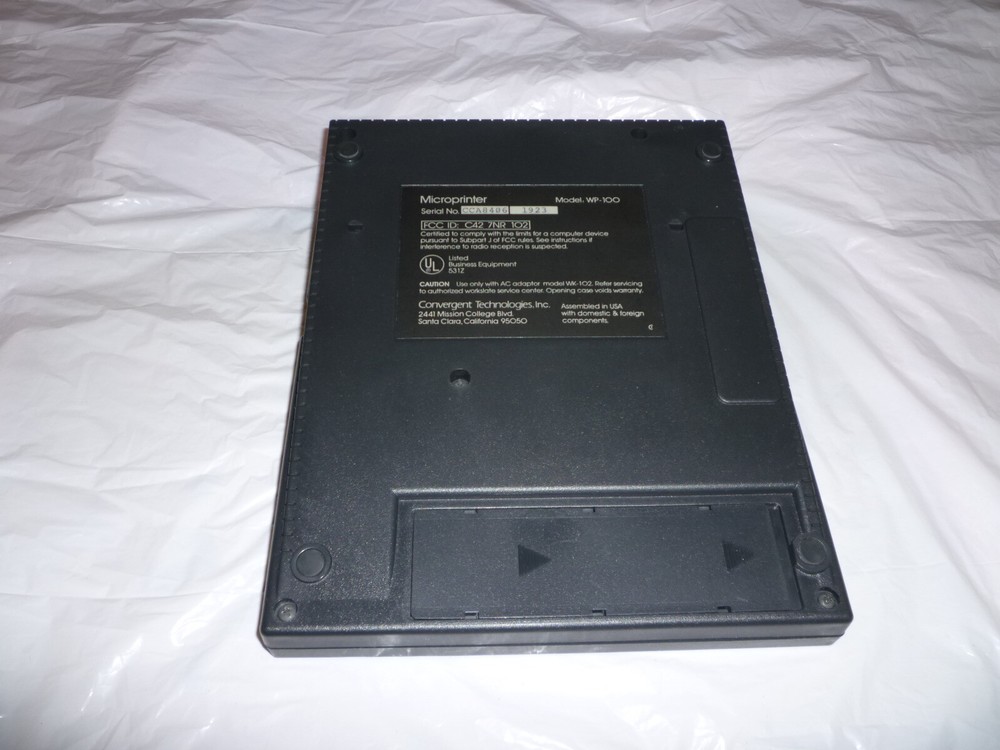 MICROPRINTER MODEL: WP-100