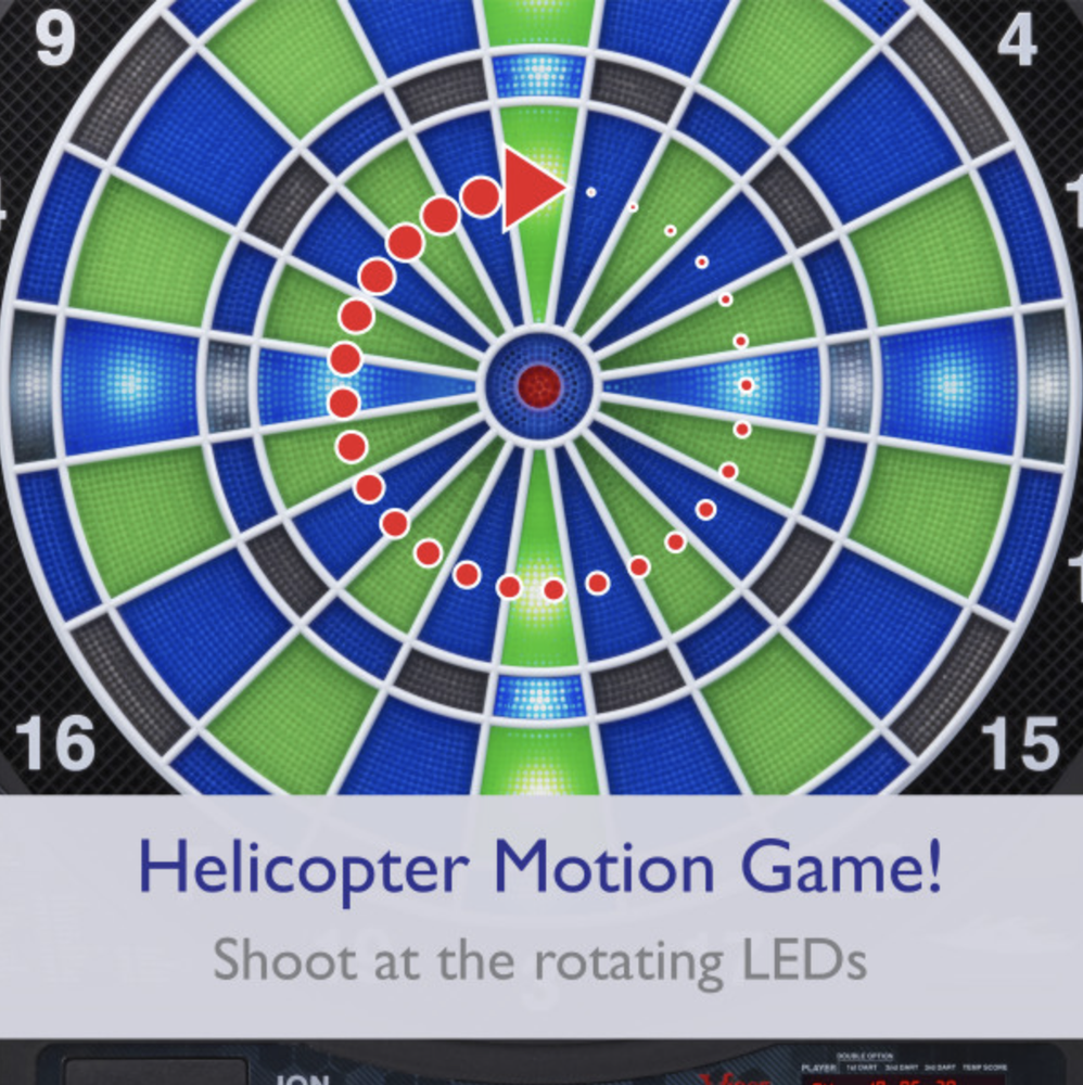 Viper Ion Illuminated Electronic Dartboard