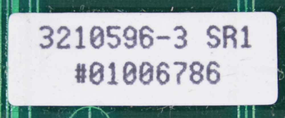 CML Technologies 3210596-3 SR1 BUI (596) Board 3211551-19