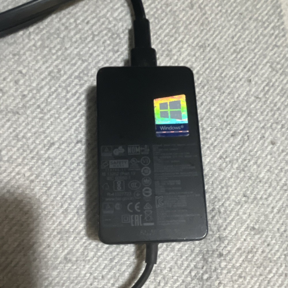 Microsoft Surface Charger for Surface Products, Black