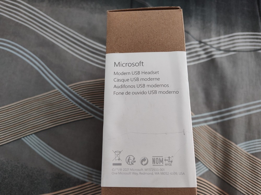 Microsoft Microphone Modern USB Headset - 6IG-00001