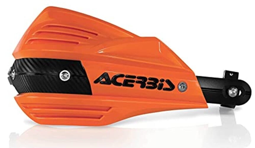 2374191008 Handguards -- Orange/Black
