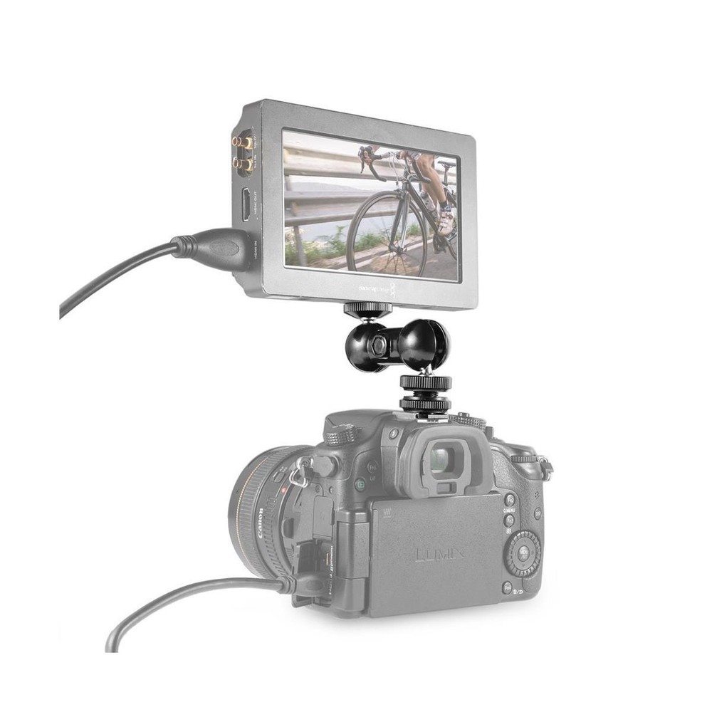 SmallRig 2x Multi-Function Double End BallHead w/Cold Shoe Mount and Thumb Screw