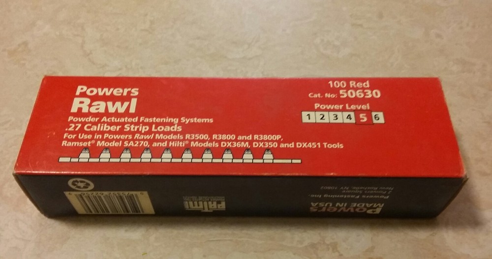 Powers Rawl 100 Red 50630