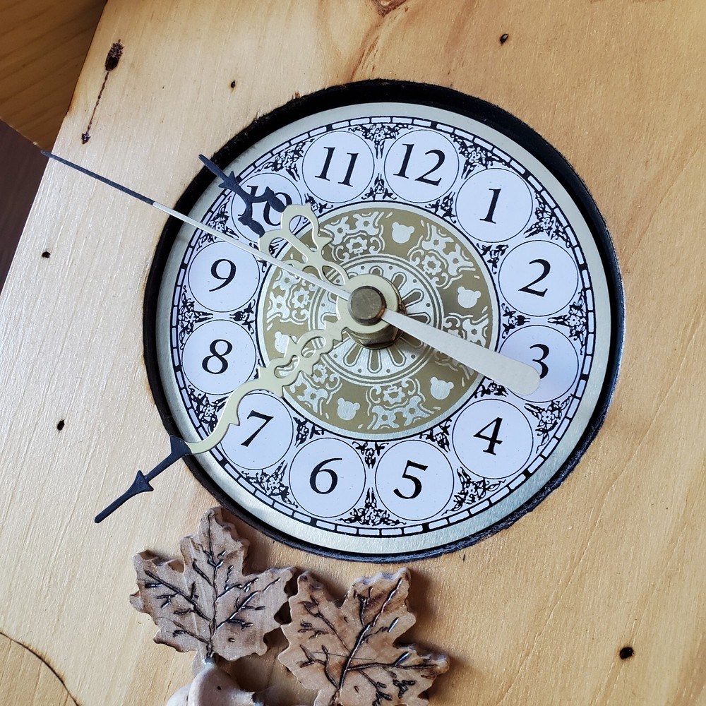 Vtg Cuckoo Clock Duck Motif