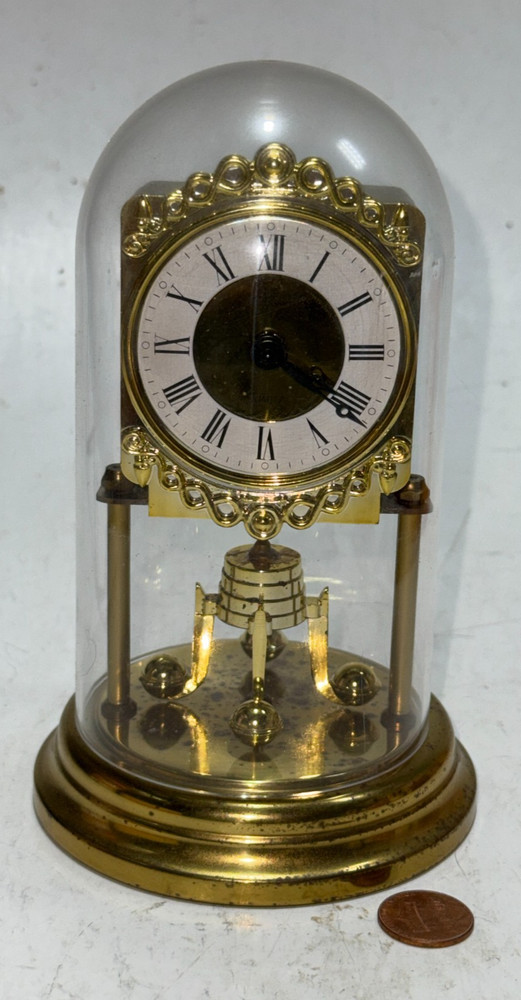 Vintage Clock 6.5" All Plastic Germany Quartz W993 Works