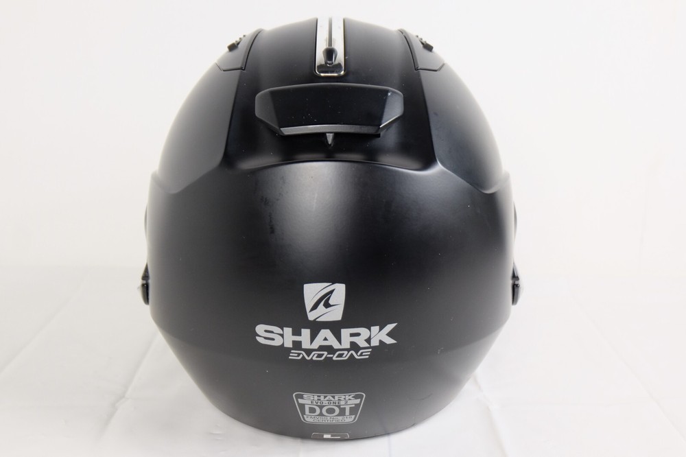 SHARK EVO One 2 Solid Helmet Black w/ Carry Bag Size Large
