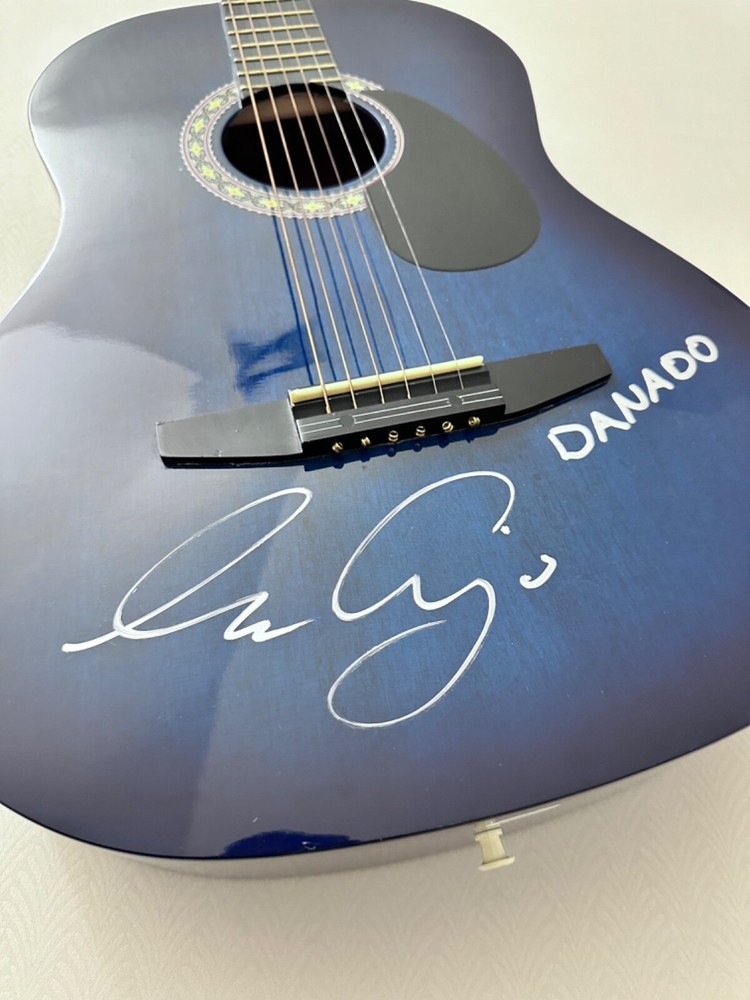 Ivan Cornejo Signed Guitar Authentic JSA Danado Mexican Singer RARE
