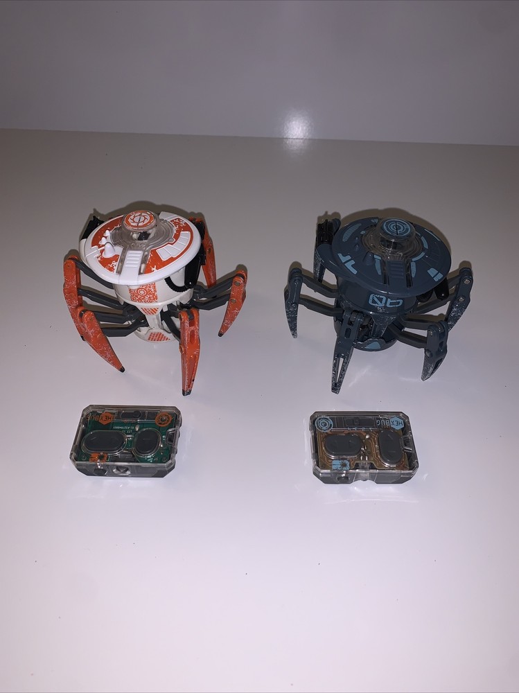 hexbug remote control robot lot of 2 Needs New Batteries