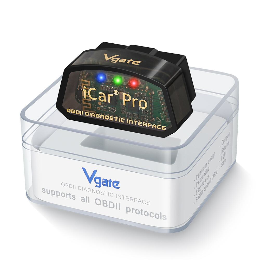 Vgate iCar Pro Bluetooth /WIFI Adapter OBD2 Diagnostic Scanner Tool Code Reader