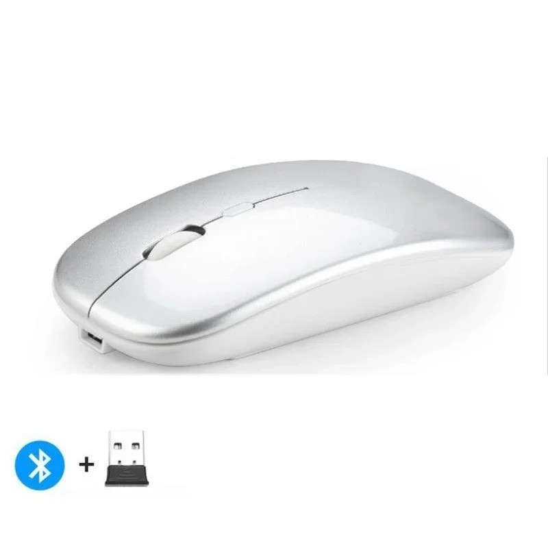 2.4GHz USB Wireless Optical Mouse Mice for Apple Mac Macbook Pro Air PC White