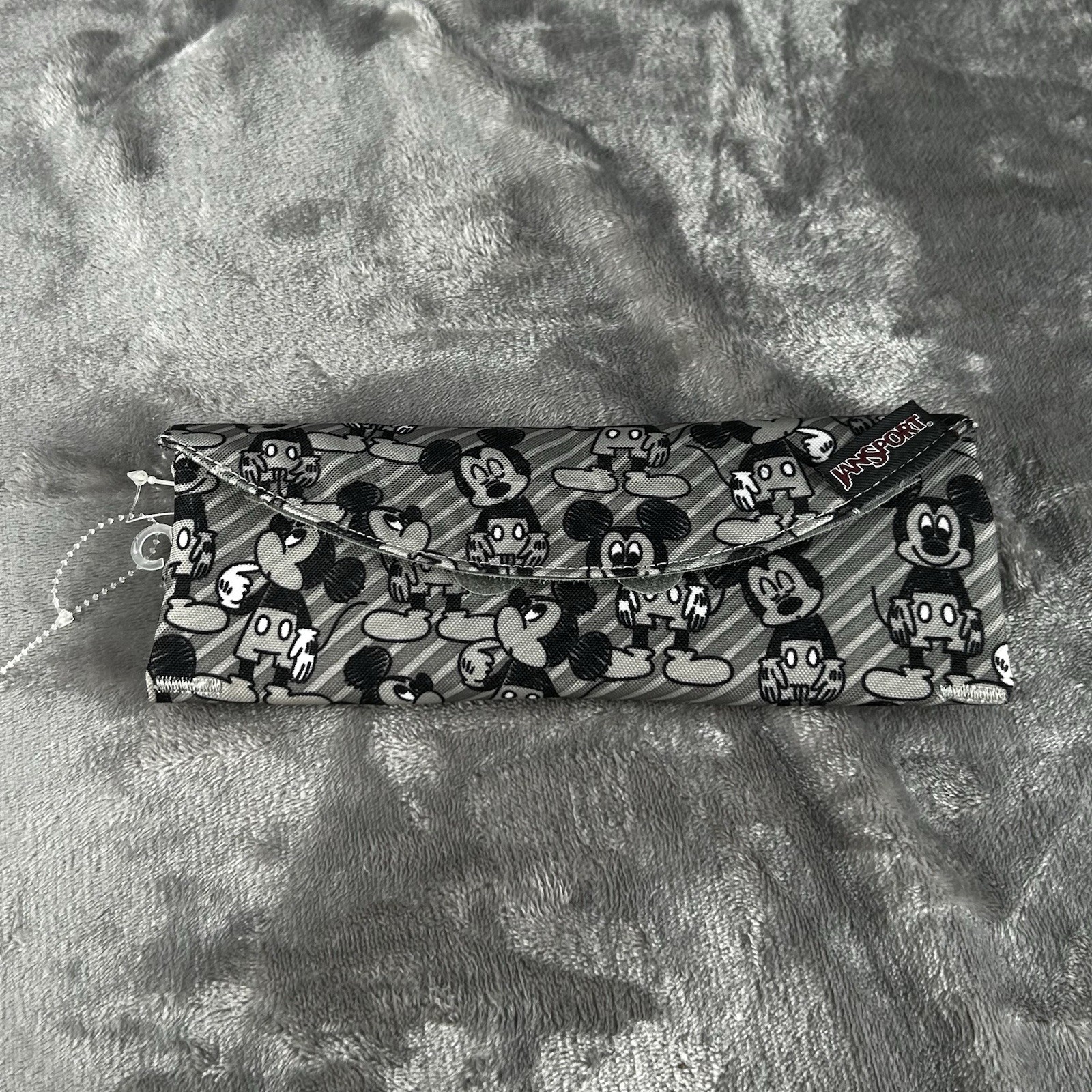 Disney X Jansport Mickey Mouse Burrito Pencil Accessories Pouch New Without Tags