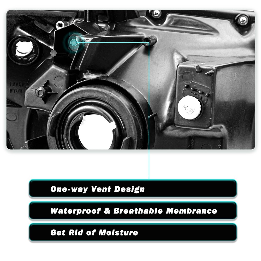 Headlights Assembly for 2012-2015 Tacoma Left Driver Side