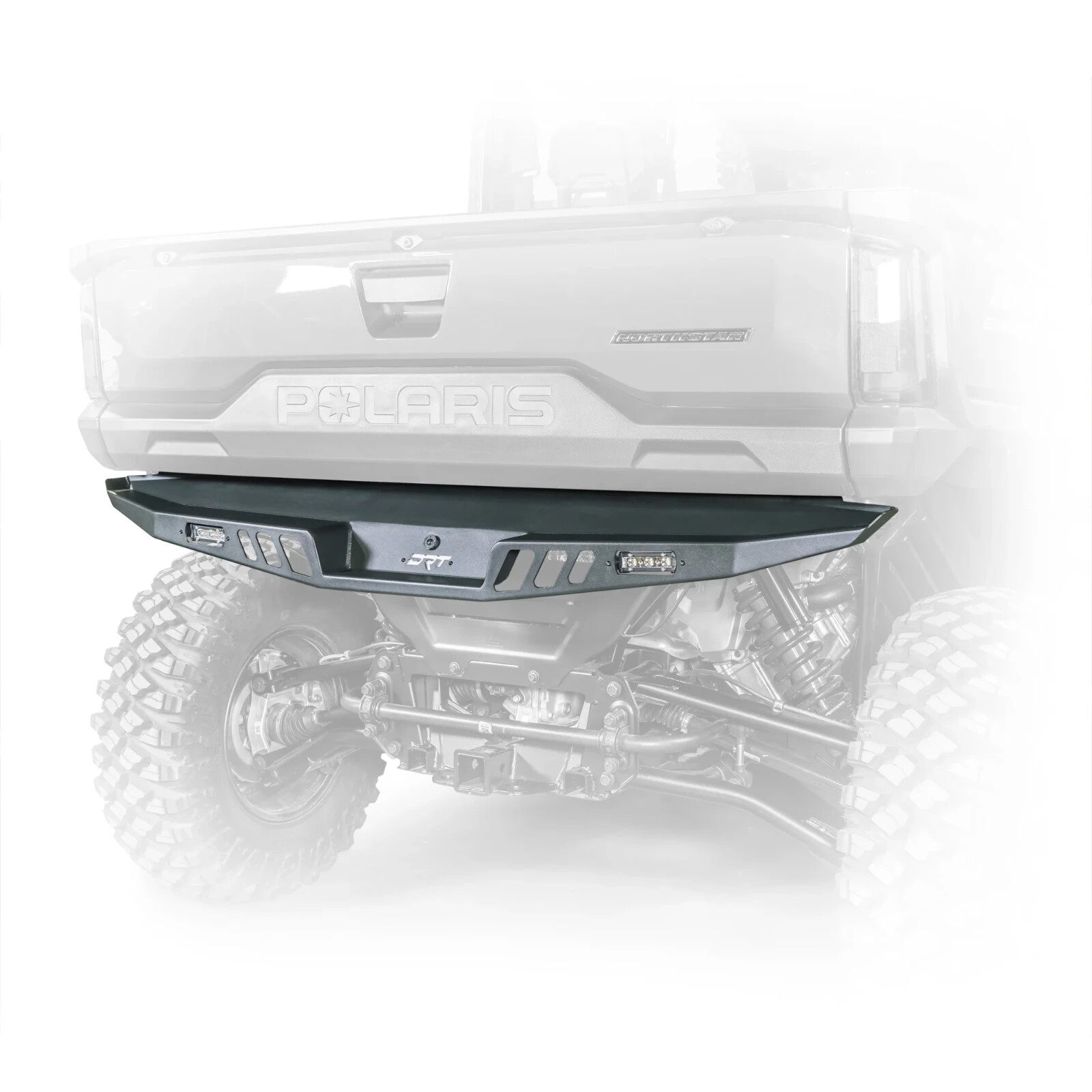 DRT Heavy Duty Rear Bumper W LED lights POLARIS RANGER XD 1500 2024+