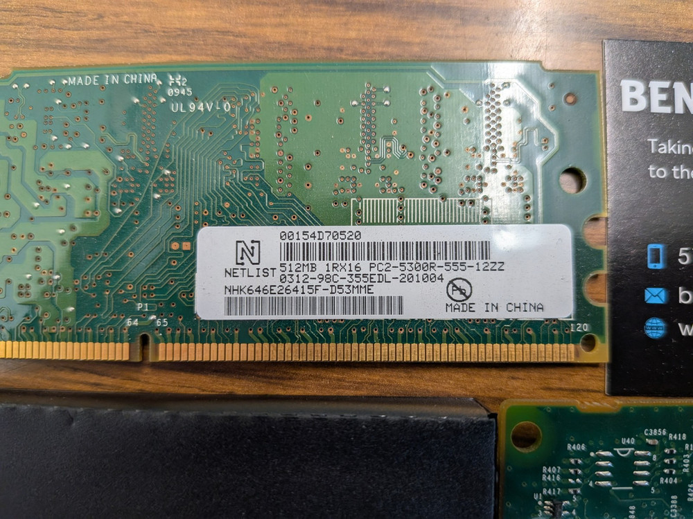 Dell PERC 6E External SAS RAID PCIe x8 Controller J155F w/ Cache & Battery