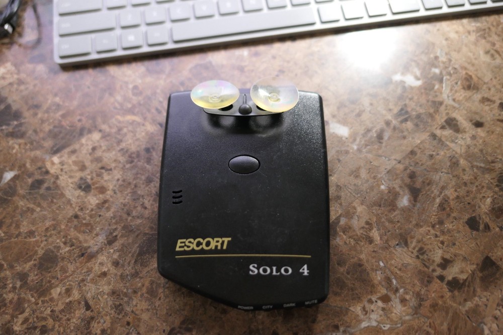 ESCORT SOLO 4 Laser Radar Detector UNTESTED