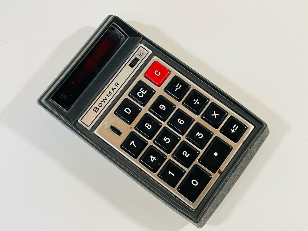 Bowmar Calculator Model 901B Untested No Cord