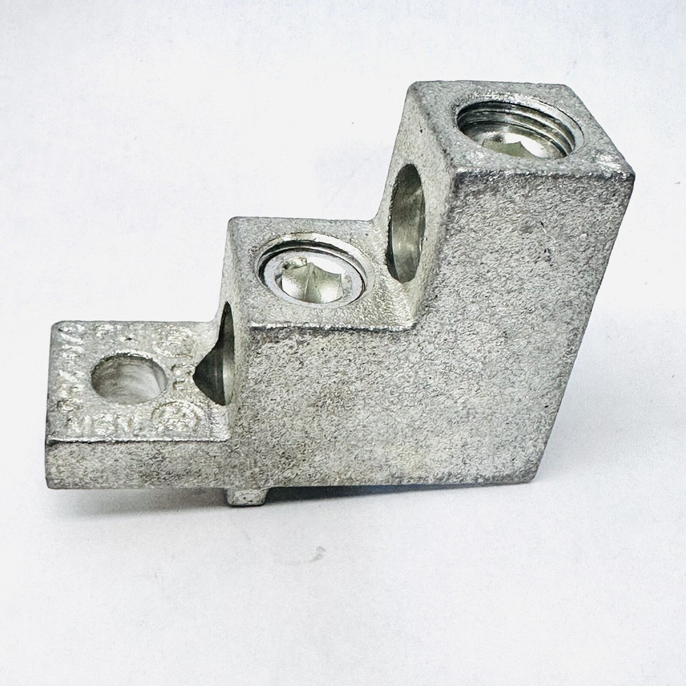 PLATED COPPER 2 SCREW 1/0-250MCM GROUND TERMINAL