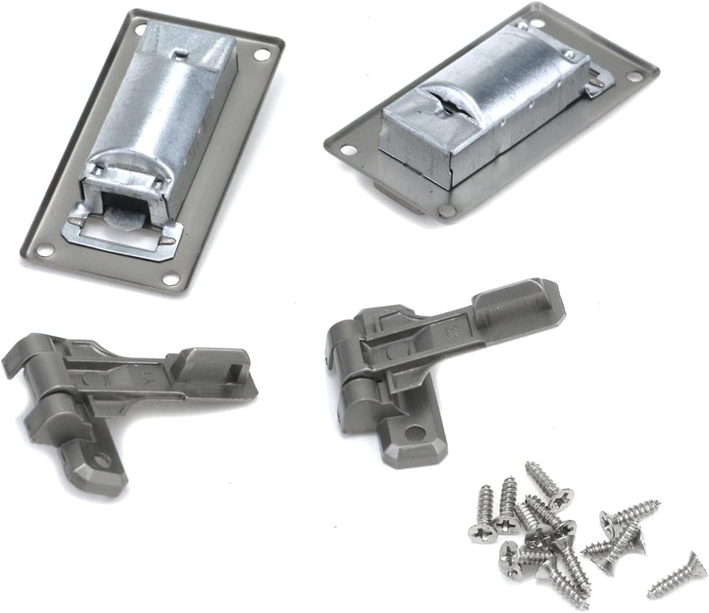 2 Pcs Tool Box Hasp Luggage Combination Lock Briefcase Replacement Lock