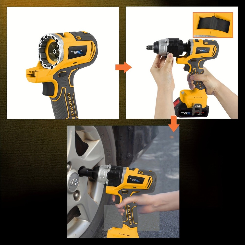 Newone 12 Power Tools Combo Kit, Drills, Circular Saw, Multitool, Dewalt Battery