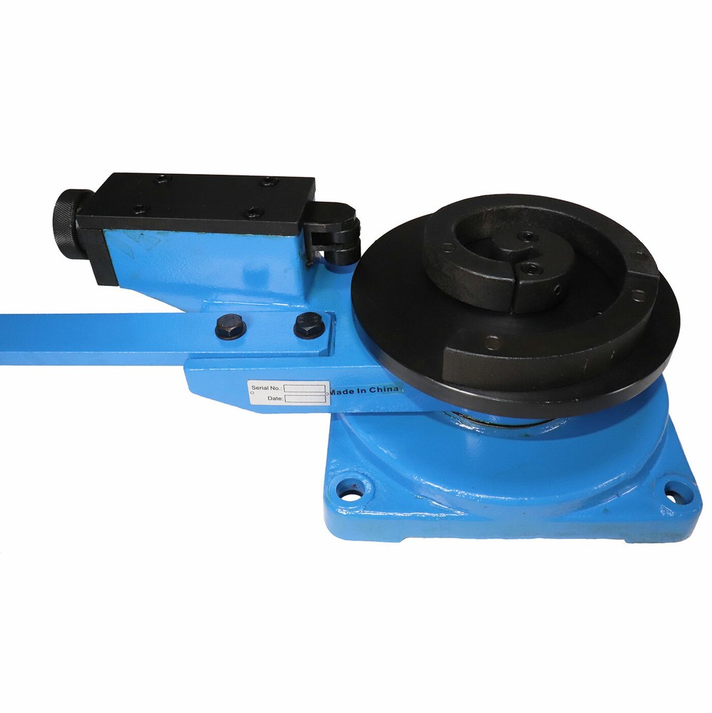 Erie Tools® Bench Mount Scroll Bar Bender for Angular Roll Hoop and Coil Bending