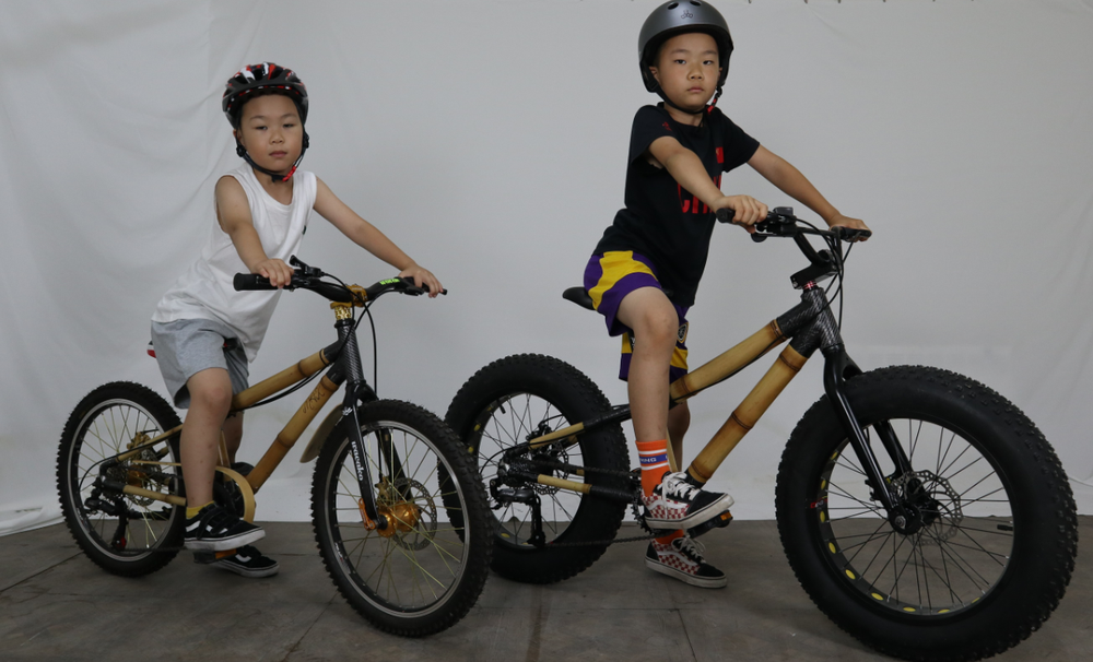 Custom Bamboo Bicycle Frame Build Kit for Teens