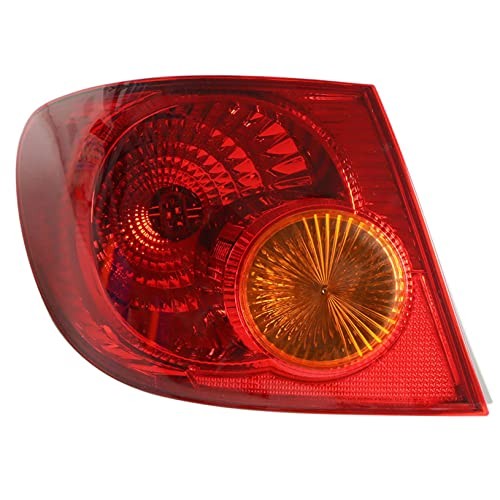 Outer Piece Rear Tail Light Driver Left Side Replacement for 2003-2008 Corolla
