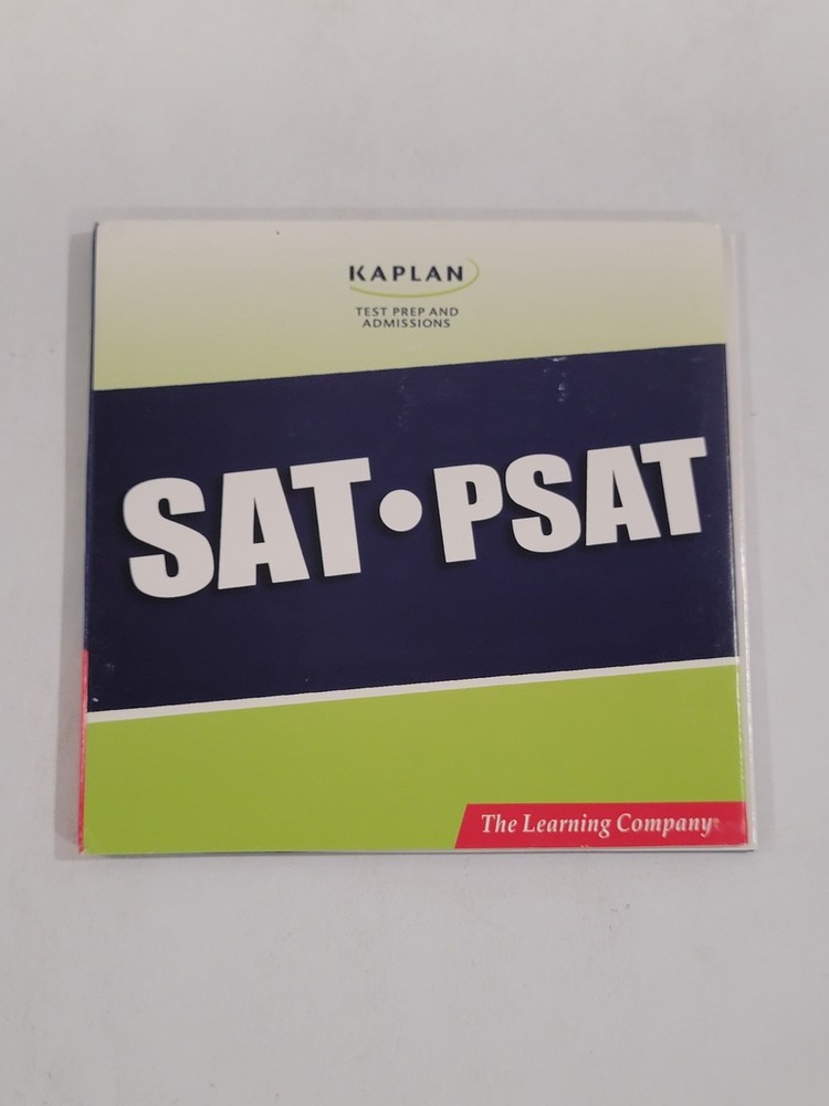 Kaplan SAT & PSAT Test Prep & High School Advantage PC CD-ROMs 📀 Learning Compa