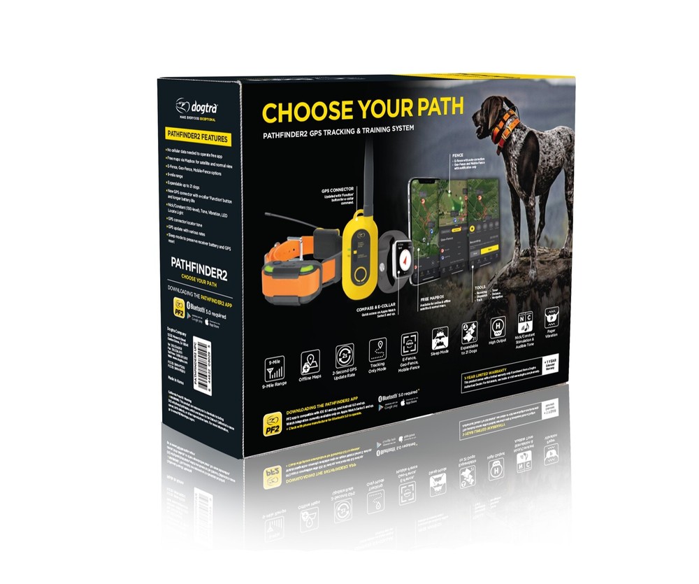 Dogtra Pathfinder2 GPS Waterproof Tracking & Training E-Fence Dog System