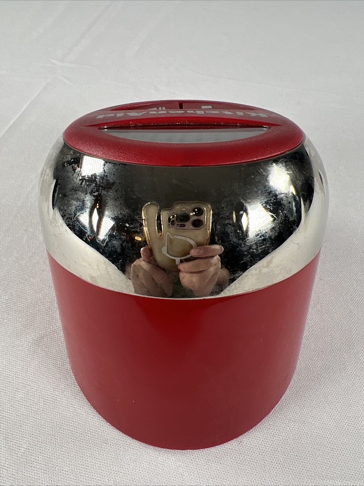 Kitchen Aid Digital Kitchen Timer Red & Chrome Cooks Series Tested/Working EUC