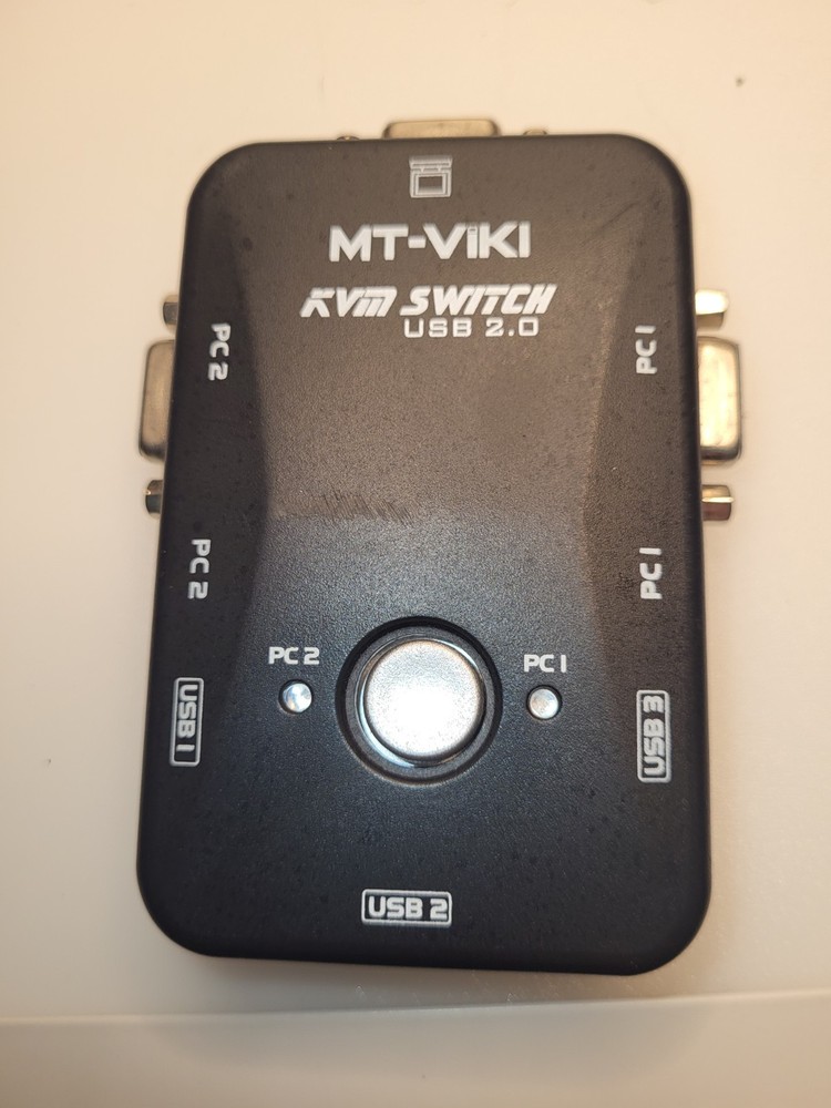 2 Port USB 2.0 KVM Manual Switch