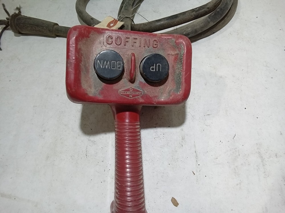 Coffing Hoists Control Station 2 Button, Red (G1C)