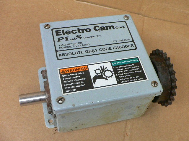 Electro Cam Ps-4256-11-Ddr Absolute Gray Encoder