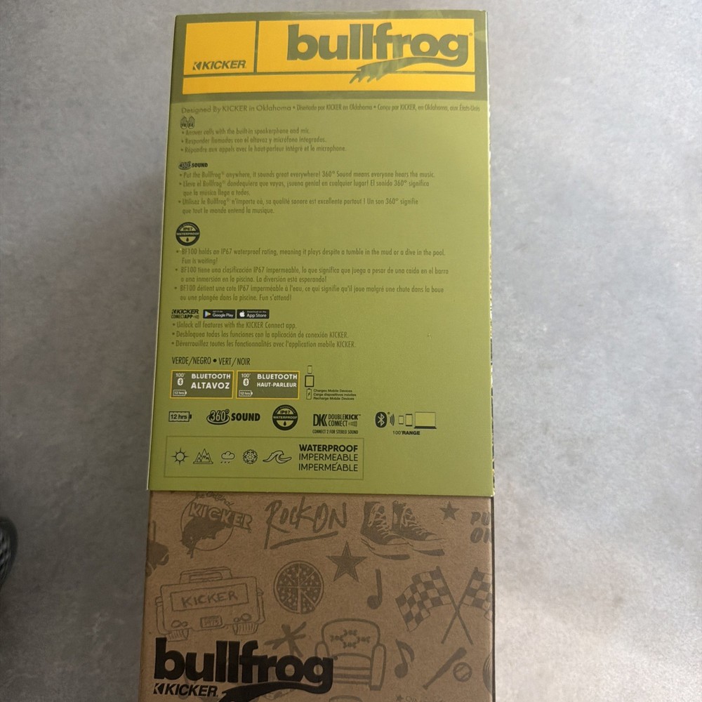 kicker bullfrog bf100