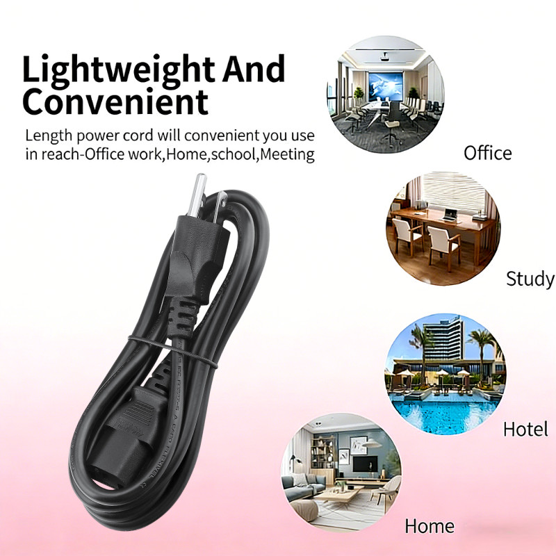 UL 6ft AC Power Cord Cable For Bose Panaray System Digtal Controller