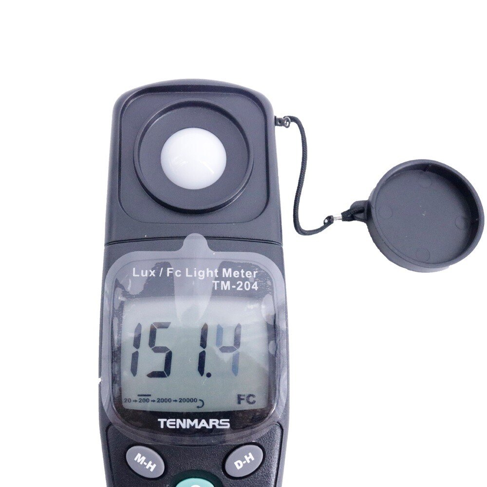 TENMARS TM-204 Autoranging Datalogging Light Meter Lux Meter