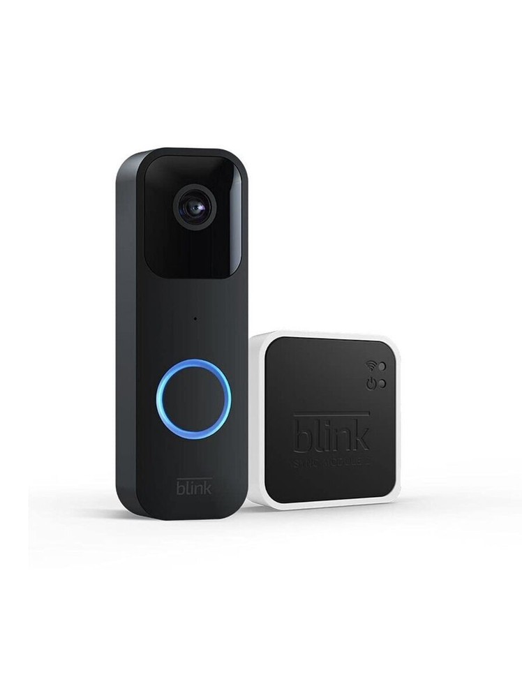 Blink Video Doorbell - Black (System)