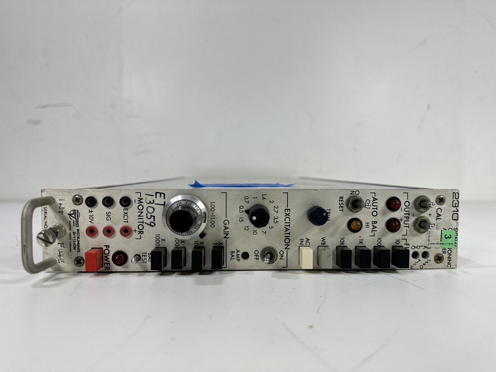UNTESTED Vishay Measurements Group 2310 Signal Conditioning Amplifier Module #7
