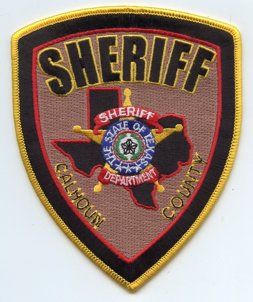 CALHOUN COUNTY TEXAS TX SHERIFF POLICE PATCH