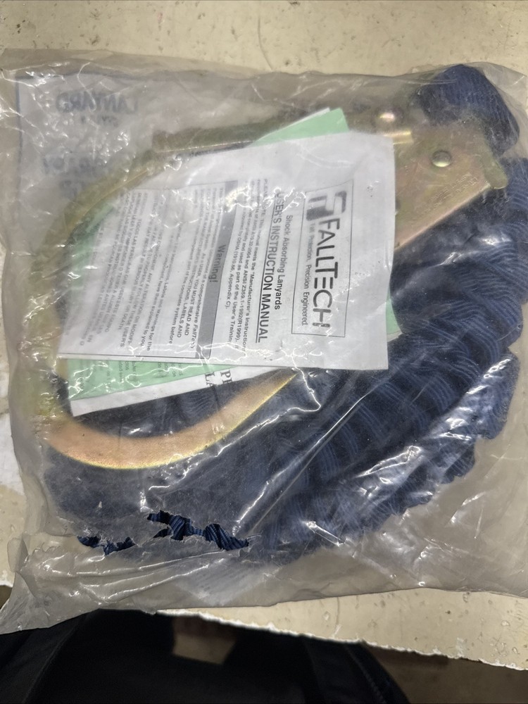 FallTech 8240Y3 ElasTech Internal Elastic SAL-Adjustable Y-Leg (4 1/2' to 6')