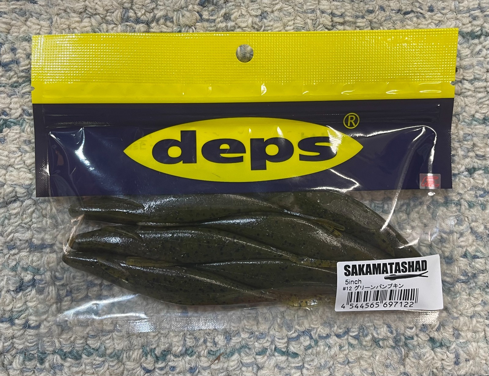 Deps Sakamata Shad 4" 5" 6" 8" Soft Jerkbait – Multiple Colors – Ships From USA