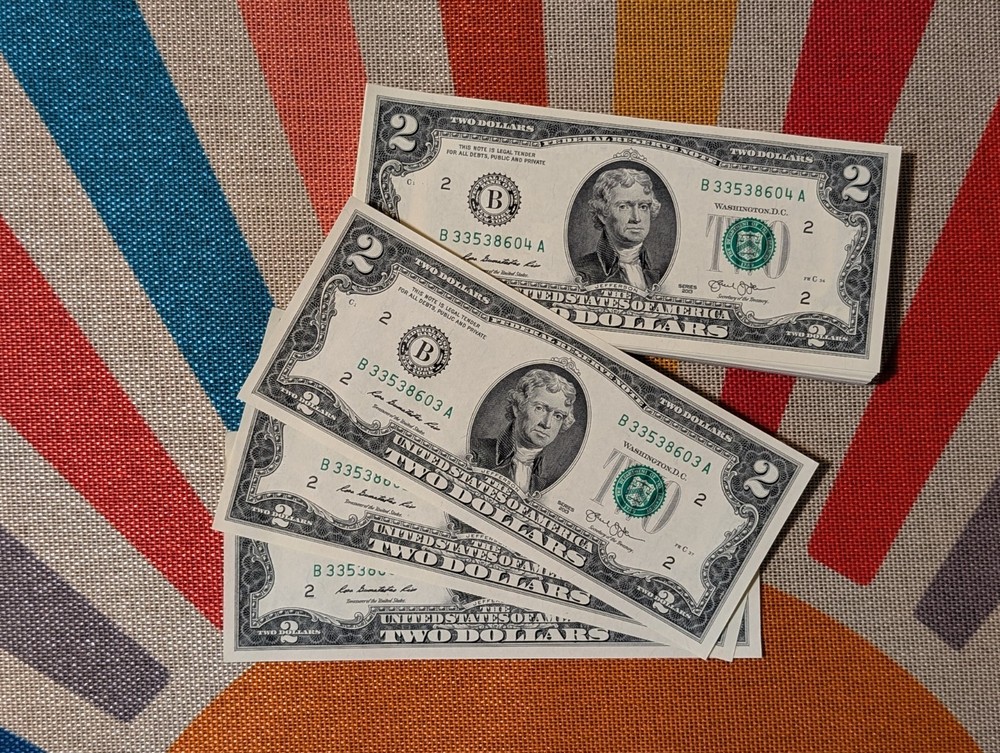 $2 Two Dollar Bill - 2013 - Uncirculated - BEP