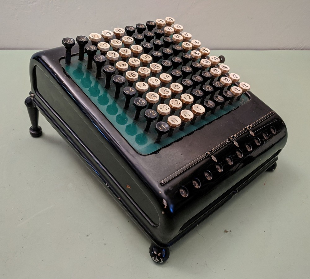 Burroughs Class 5, 9-column Key-driven Calculator - c1915 F*S