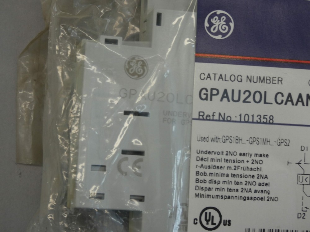 General Electric GPAU20LCAAN Undervoltage Release, 101358 - NEW Surplus!