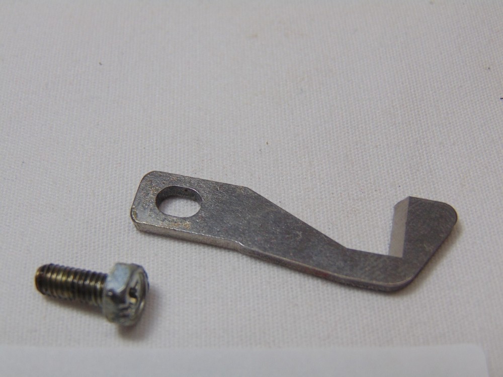Elna Lock Pro 4 DC Overlock Serger Replacement Part Screw & Cutter Blade