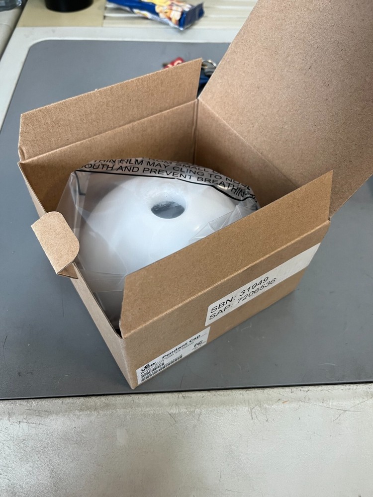 VIEW VP-PC Pendant Cap White Mount 3/4