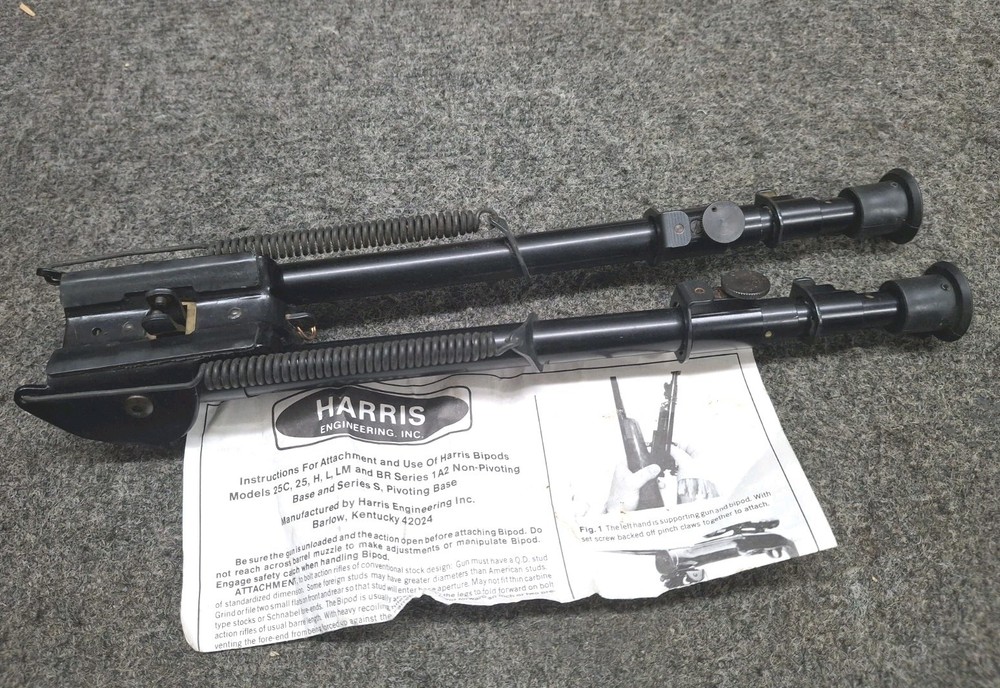 Harris Ultralight Multi Adjustable Tall Bipod